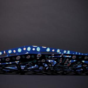 Cefalù 2021 Acier soudé, peint - 9 x 60,5 x 28 cm - Pièce unique VENDU