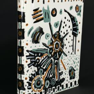 Odyssée 2021 Acier soudé, peint - 34,5 x 11 x 31,5 cm - Pièce unique