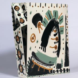 Odyssée 2021 Acier soudé, peint - 34,5 x 11 x 31,5 cm - Pièce unique