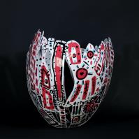 L'Eveil 2022 Acier peint - 78 x 82 x 67 cm - Pièce unique