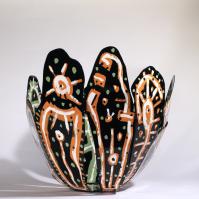 Parfum d'oranger 2022 - Acier soudé, peint - 48 x 60 x 54 cm