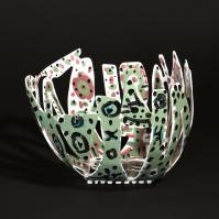 Rosée du matin  2022 - Acier soudé, peint - 18 x 28 x 15 cm