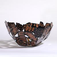 Souvenir d'Agrigente I  2022 - Acier soudé, peint - 21,5 x 40 x 39 cm VENDU