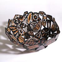 Souvenir d'Agrigente I  - Acier soudé, peint - 21,5 x 40 x 39 cm VENDU