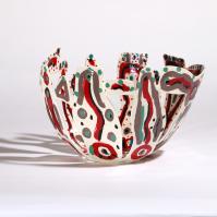 Trésor du Vésuve 2022 - Acier soudé, peint - 18 x 24 x 26 cm VENDU