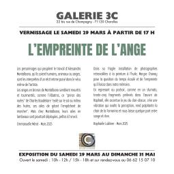 L'Empreintre de l'Ange - Galerie 3C - Charolles 2025
